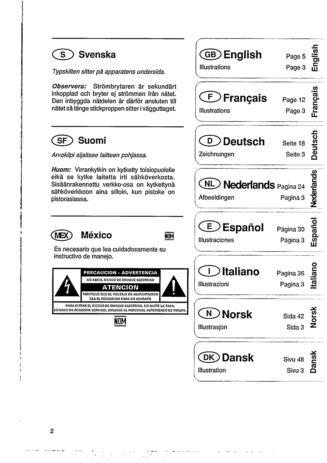Philips Stereo Radio-Cassette Recorder manual 
