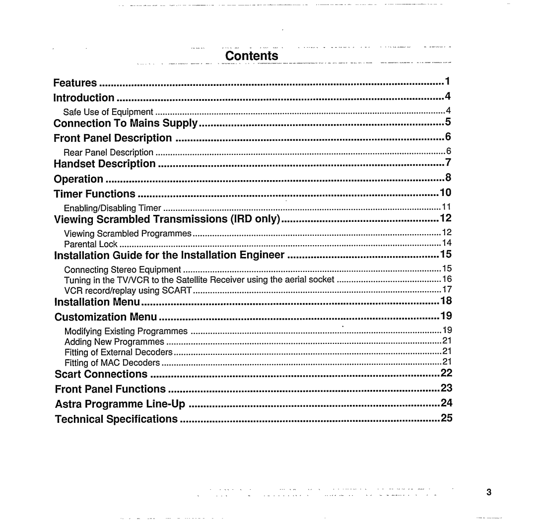 Philips STU 801/25R manual 