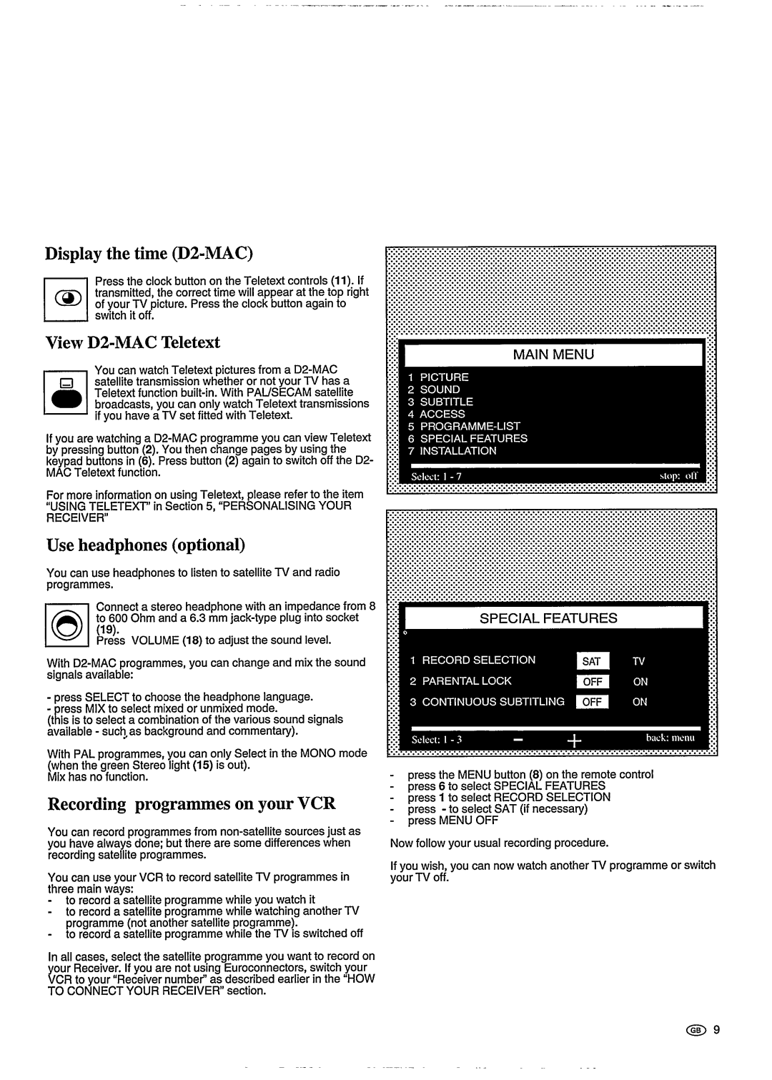 Philips STU 901/25R manual 