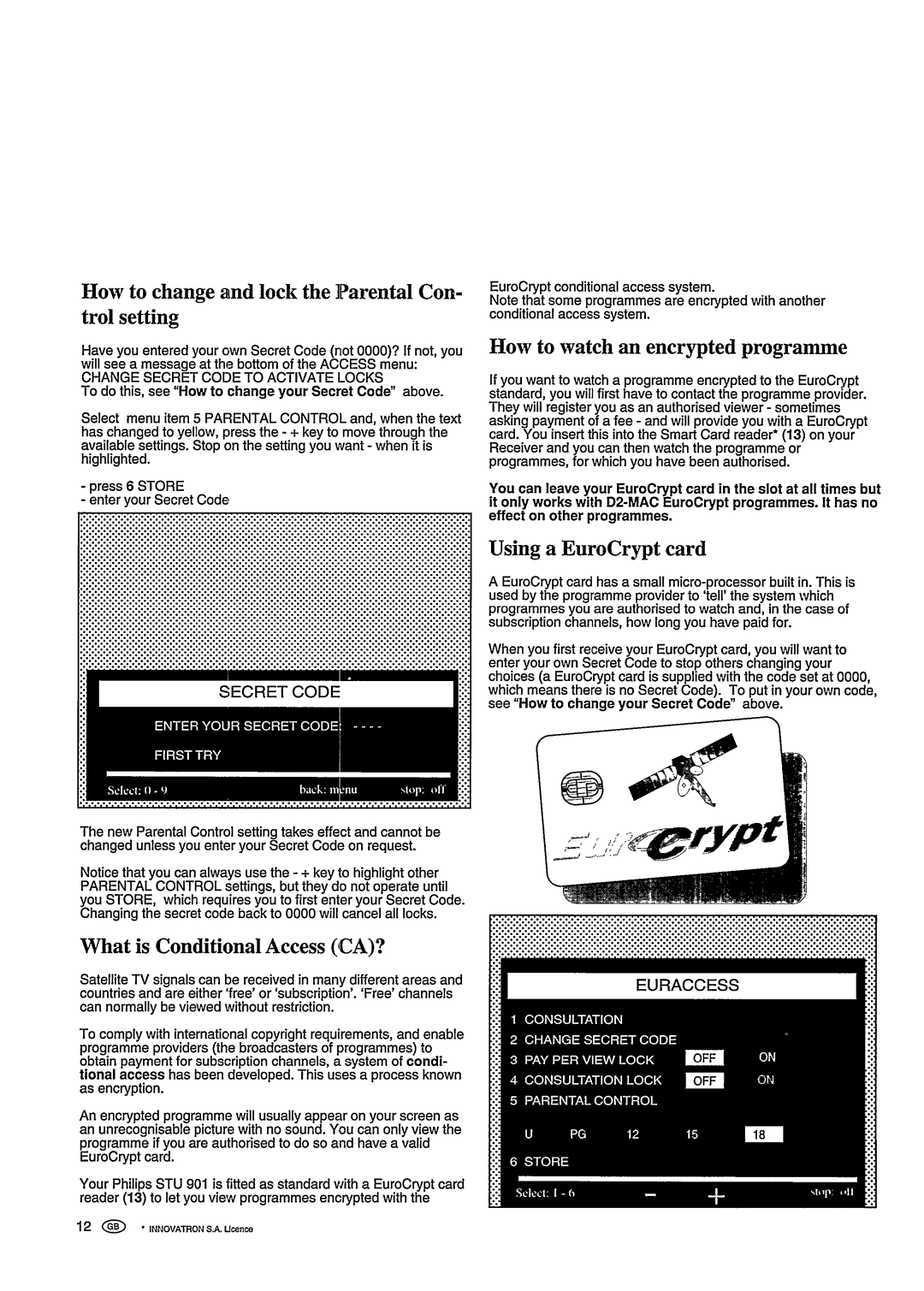 Philips STU 901/25R manual 