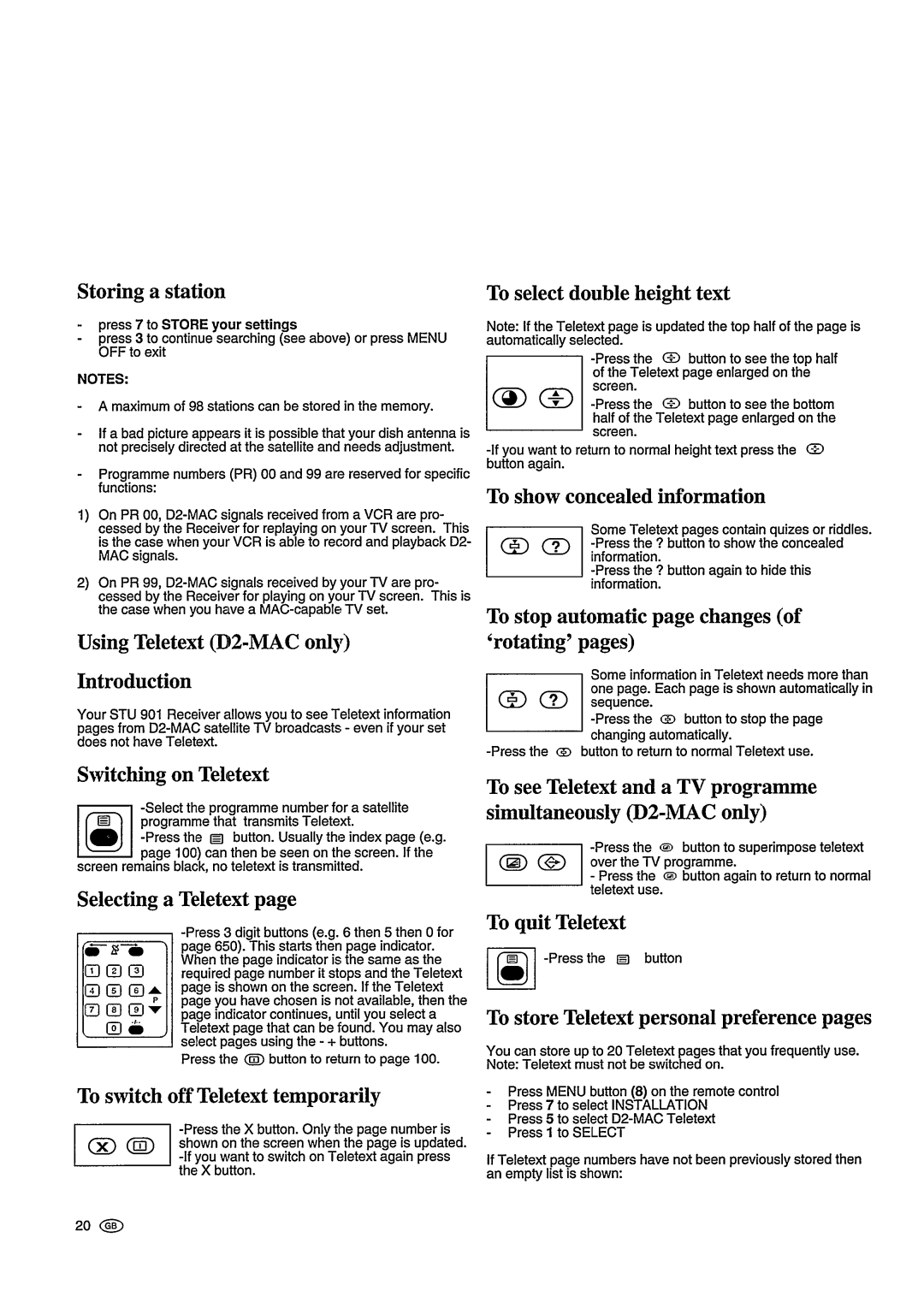 Philips STU 901/25R manual 