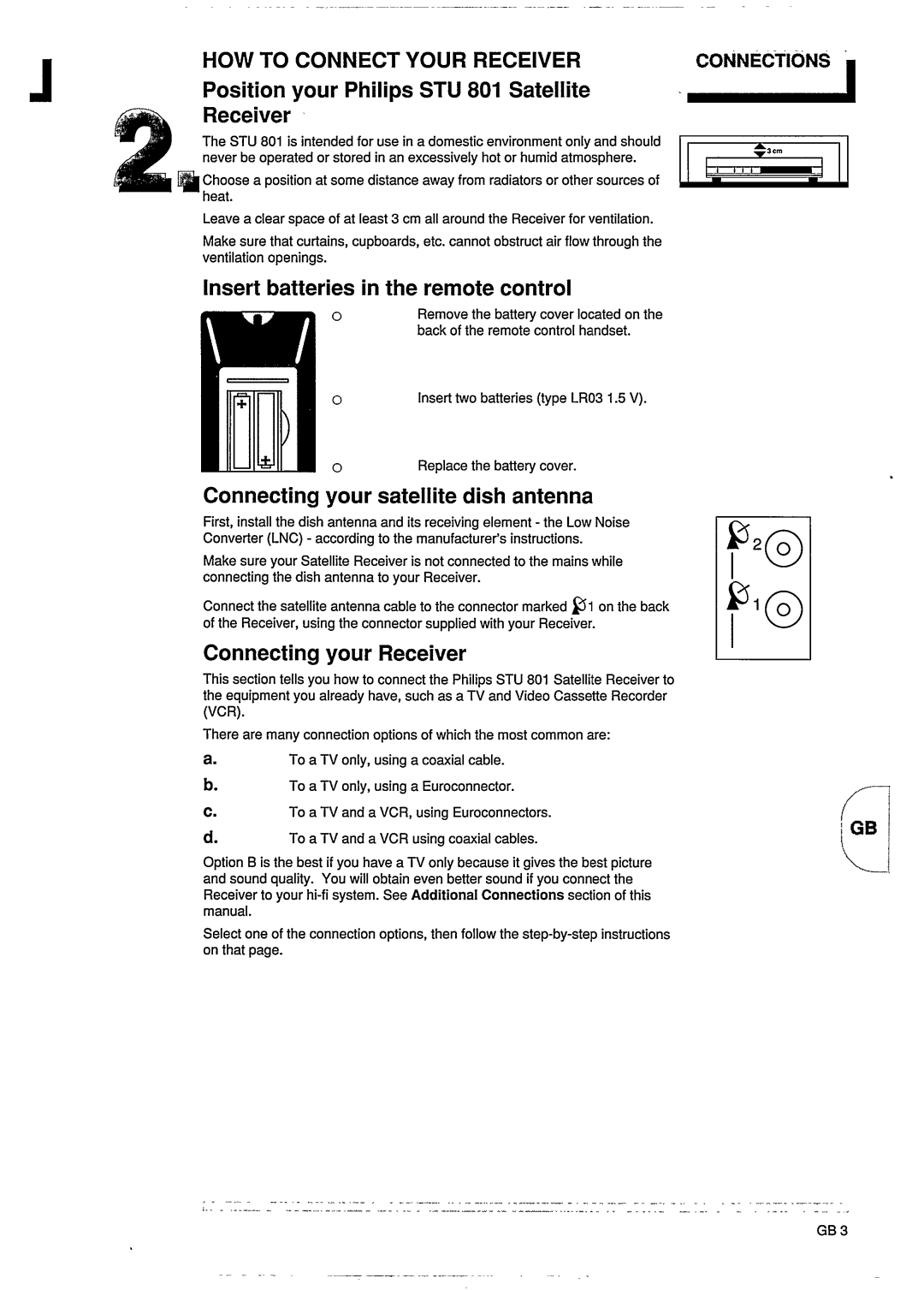 Philips STU801/05R manual 