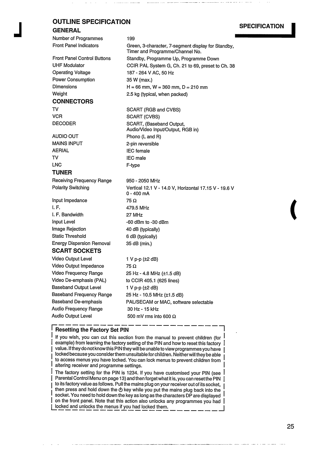 Philips STU811/02G manual 