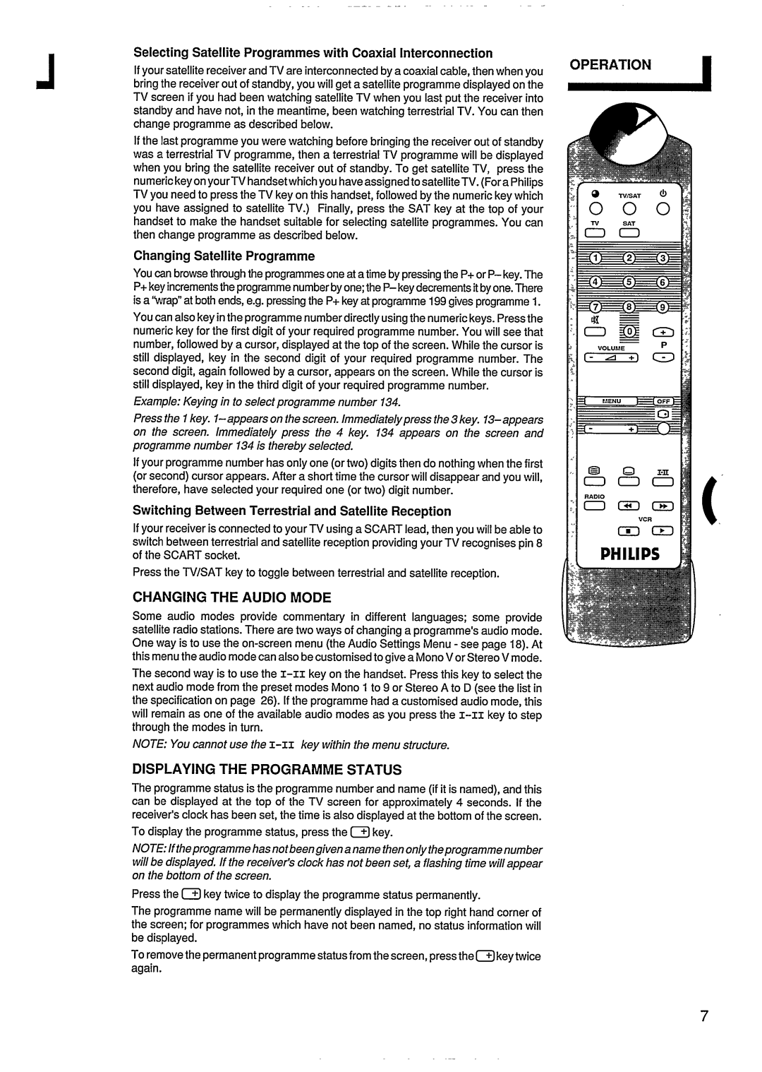 Philips STU811/02G manual 