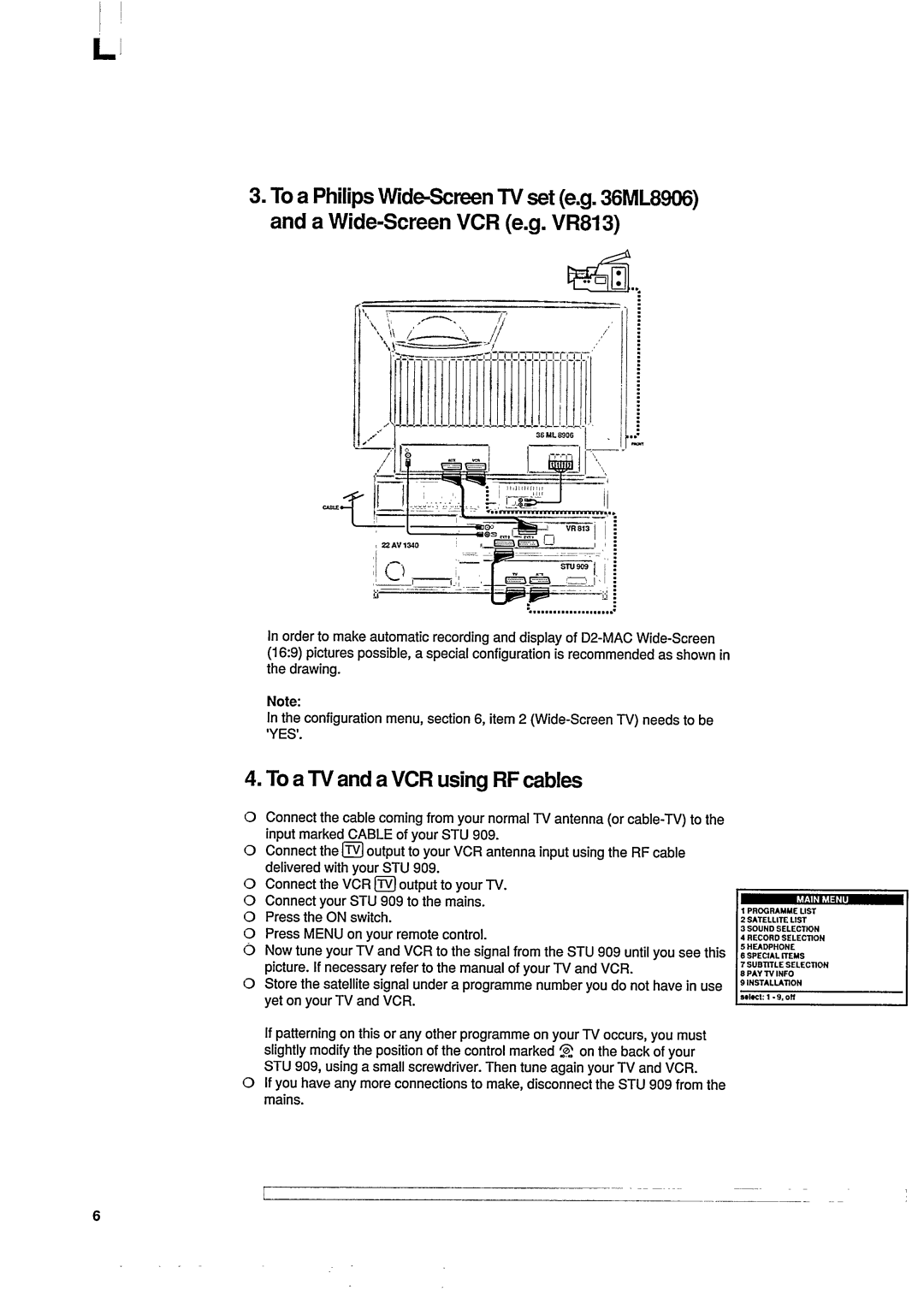 Philips STU909/55M manual 