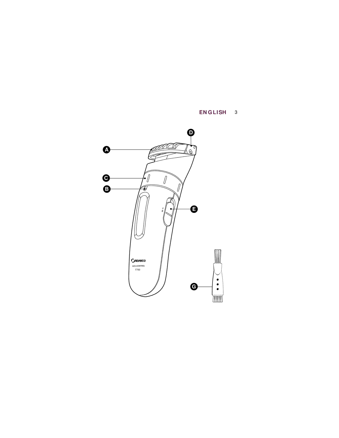 Philips T 760 manual English 