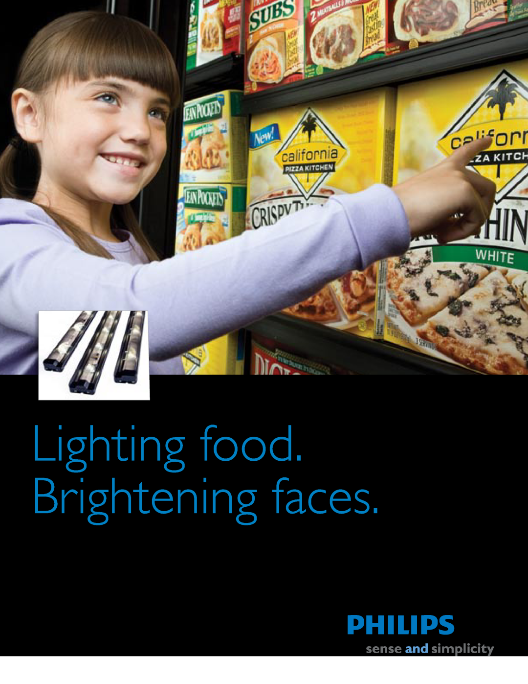 Philips T10VHO, T12HO manual Lighting food. Brightening faces 