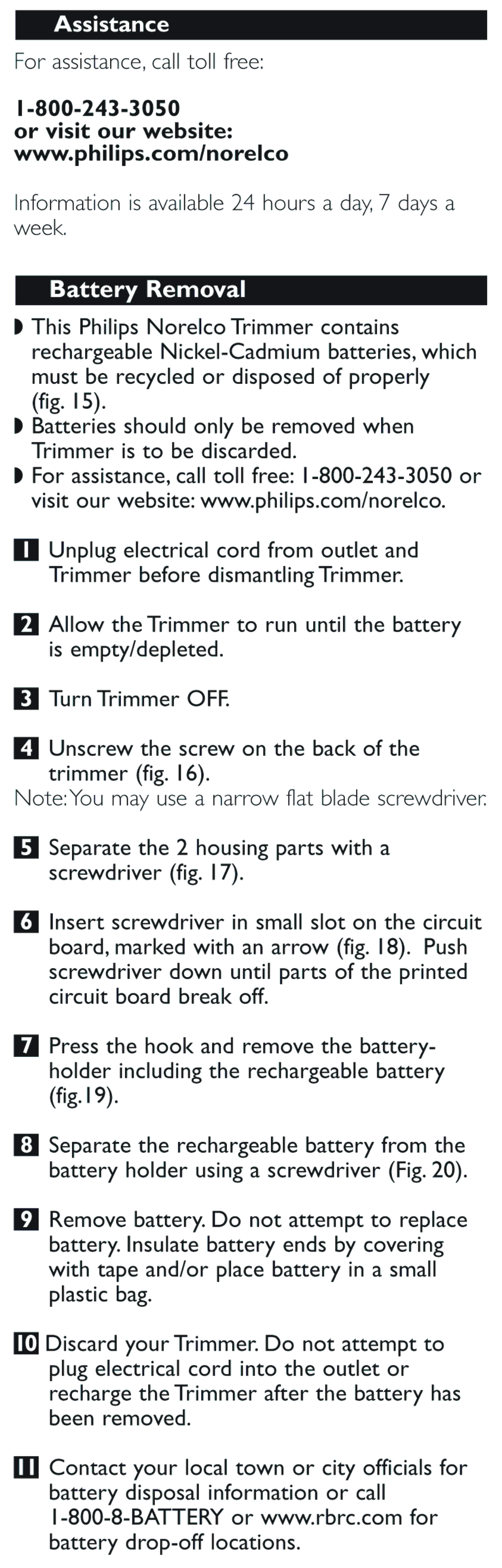 Philips T765/60 manual 