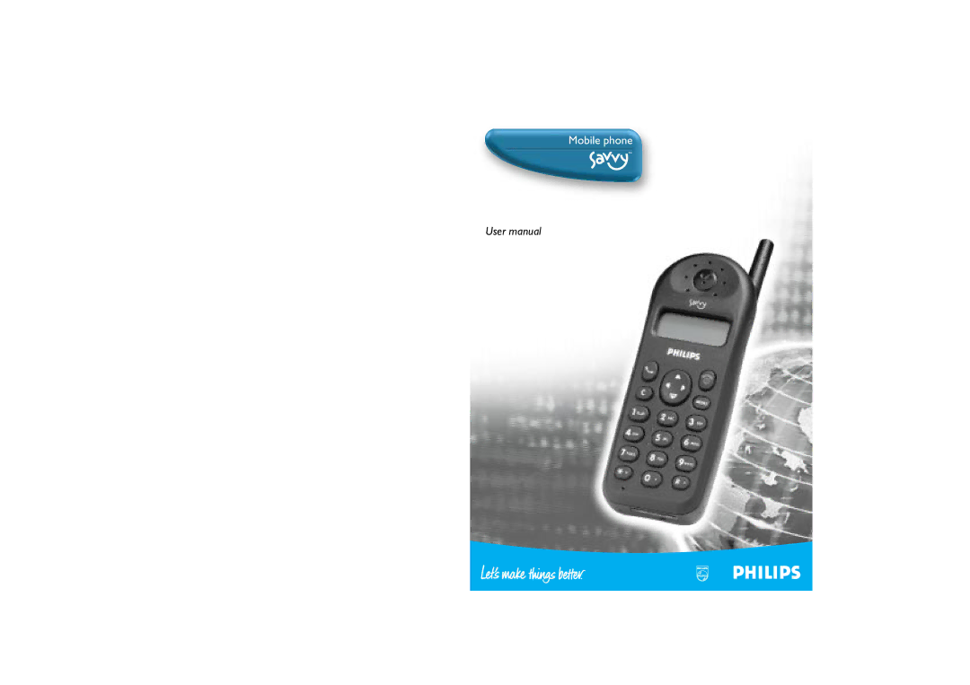 Philips TCD138 user manual Mobile phone 