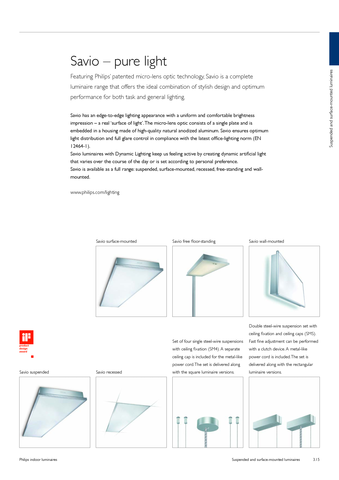 Philips TCS125 manual Savio – pure light 