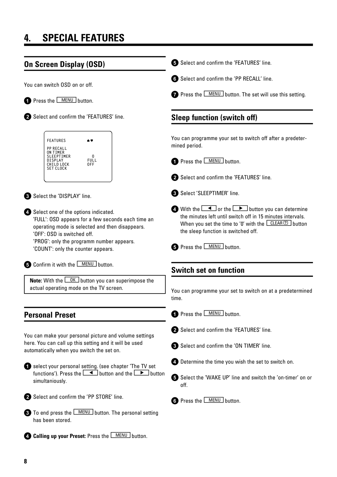 Philips The Remote Control operating instructions B6 khUSaPd VUPlmjUk, T 0gkT1, 4Sy h 