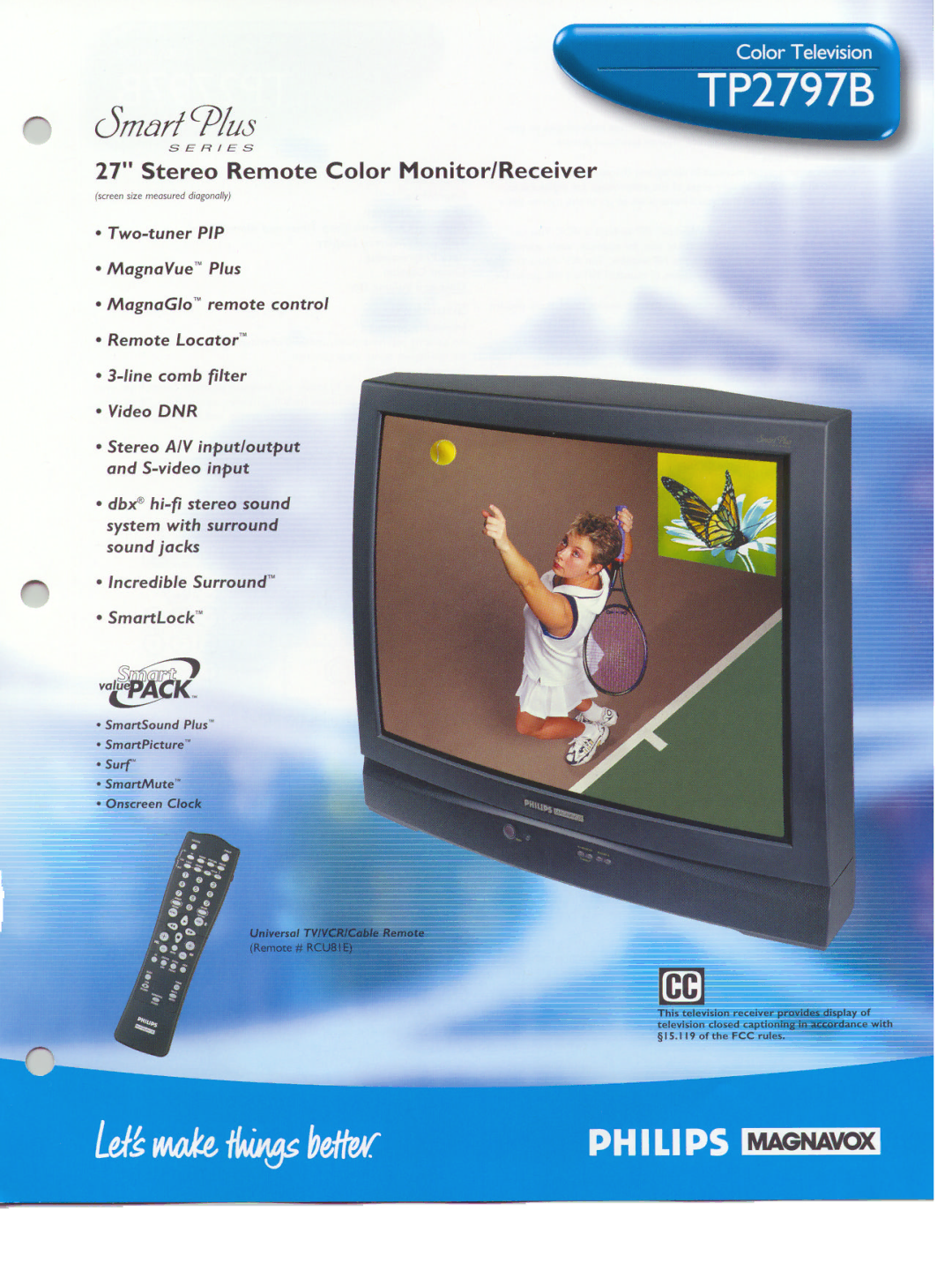 Philips TP2797B manual 