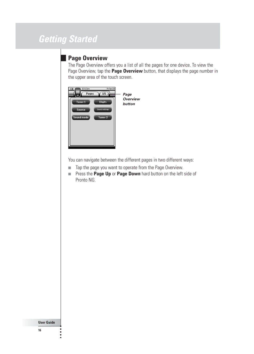 Philips TSU 3000 manual Overview 