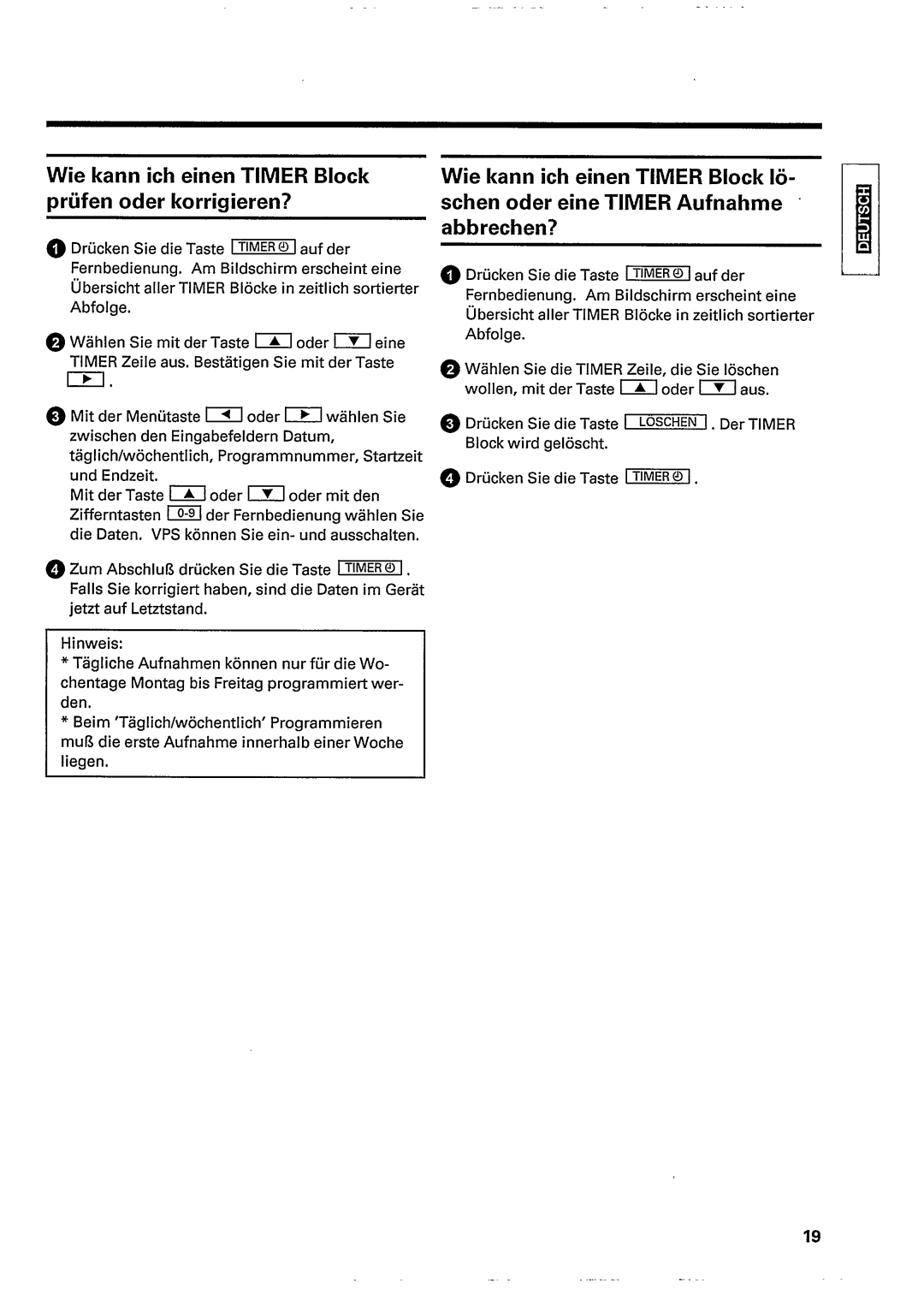 Philips TV/VCR Combo manual 