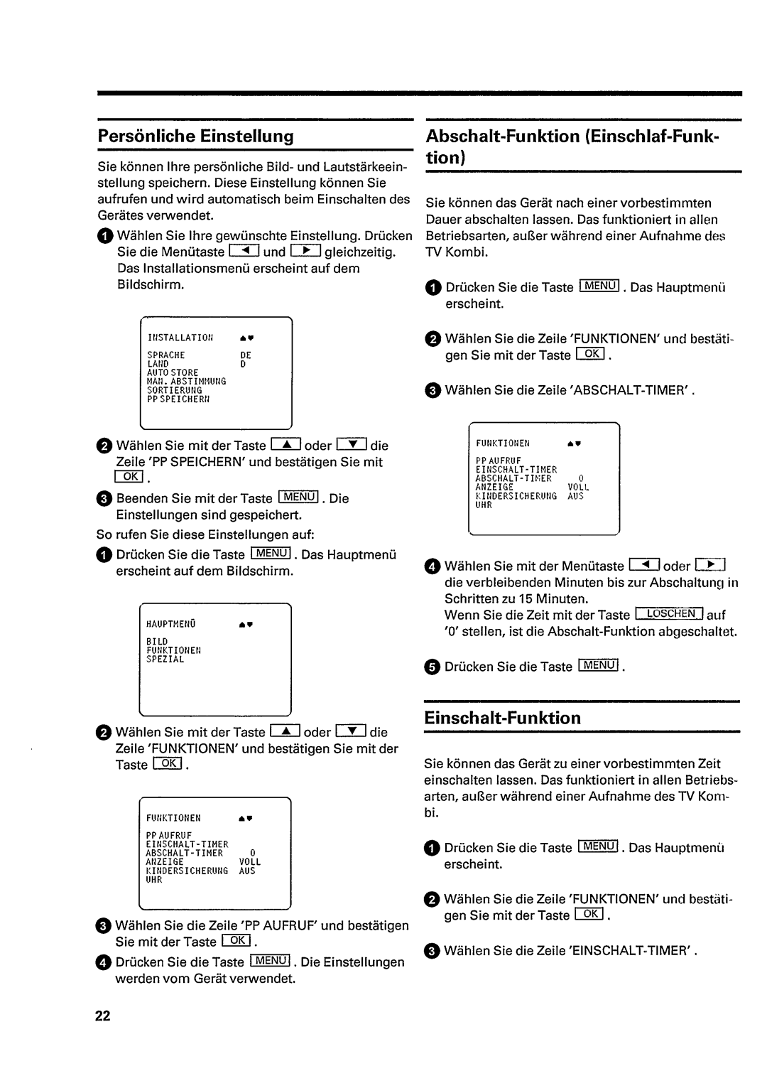 Philips TV/VCR Combo manual 