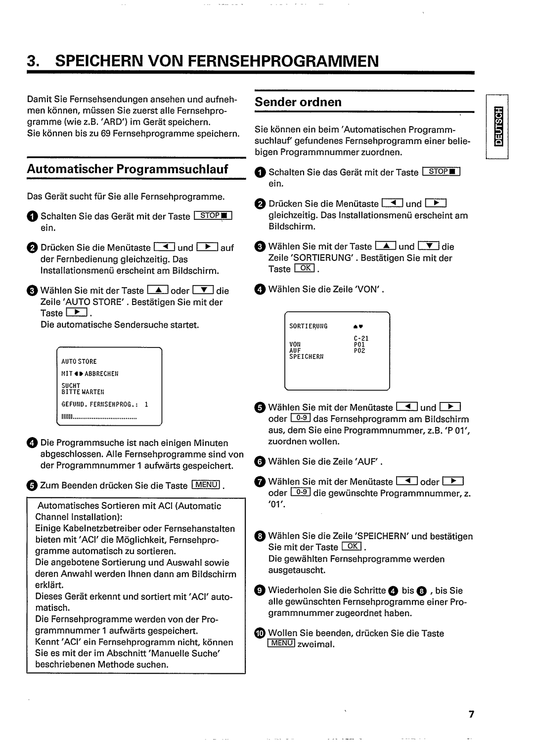 Philips TV/VCR Combo manual 