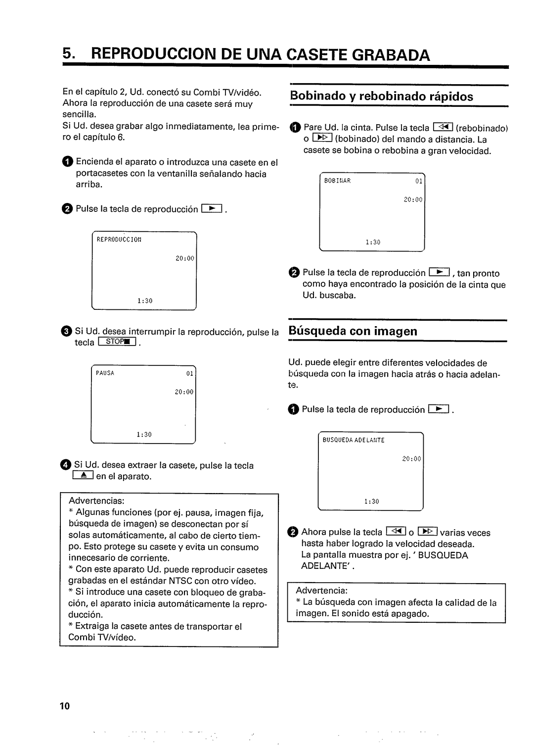 Philips TV/Video Combination manual 