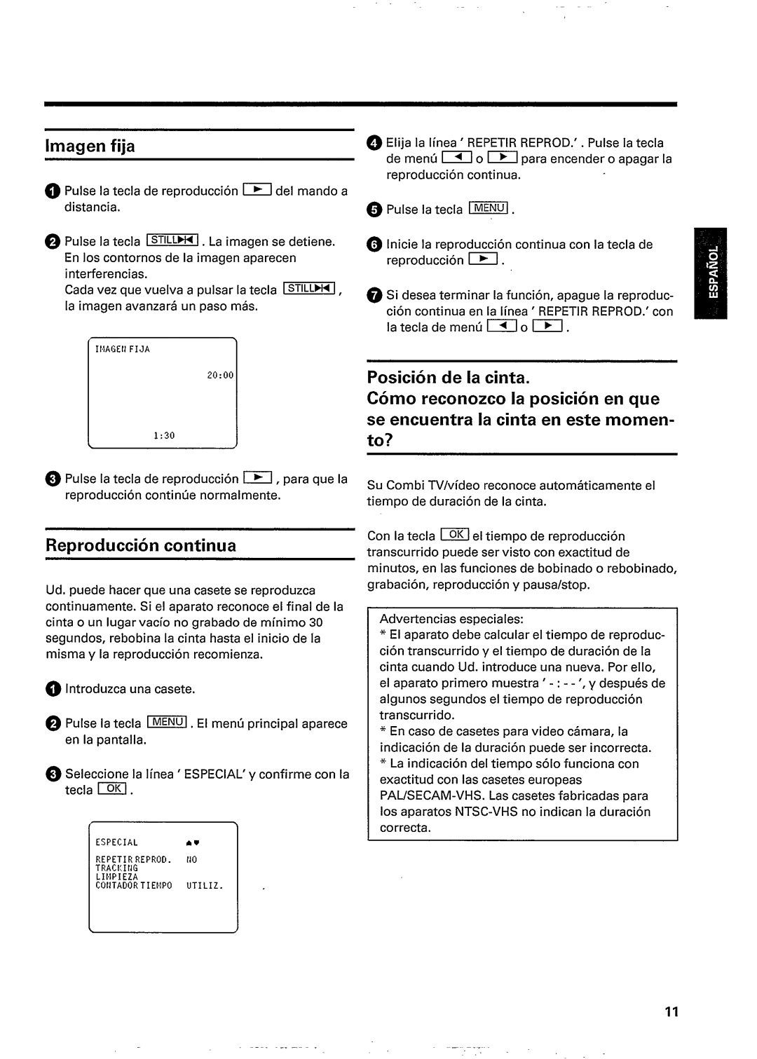 Philips TV/Video Combination manual 