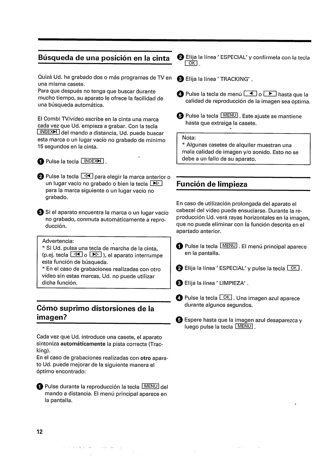 Philips TV/Video Combination manual 