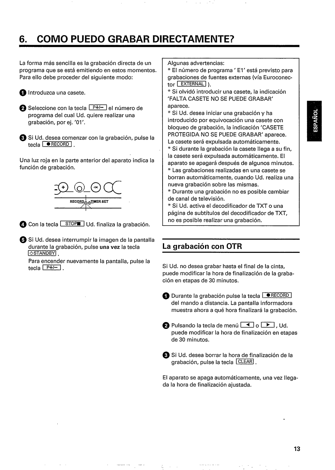 Philips TV/Video Combination manual 