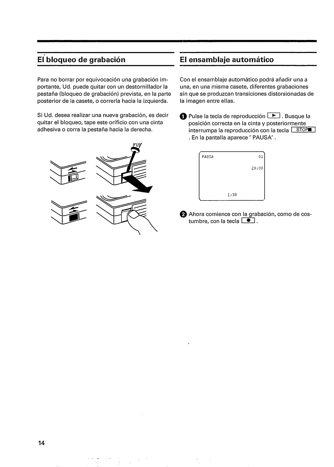 Philips TV/Video Combination manual 