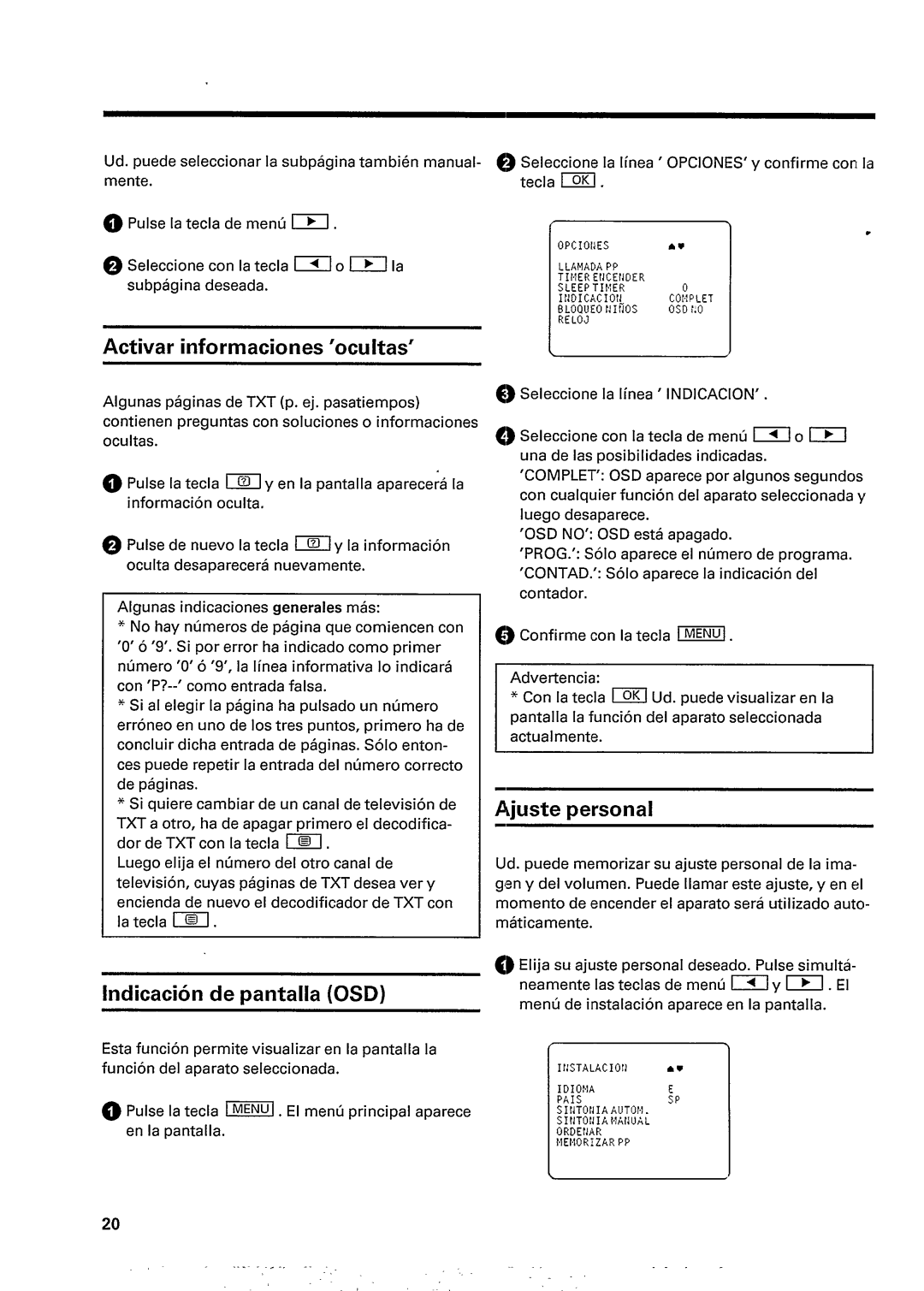 Philips TV/Video Combination manual 