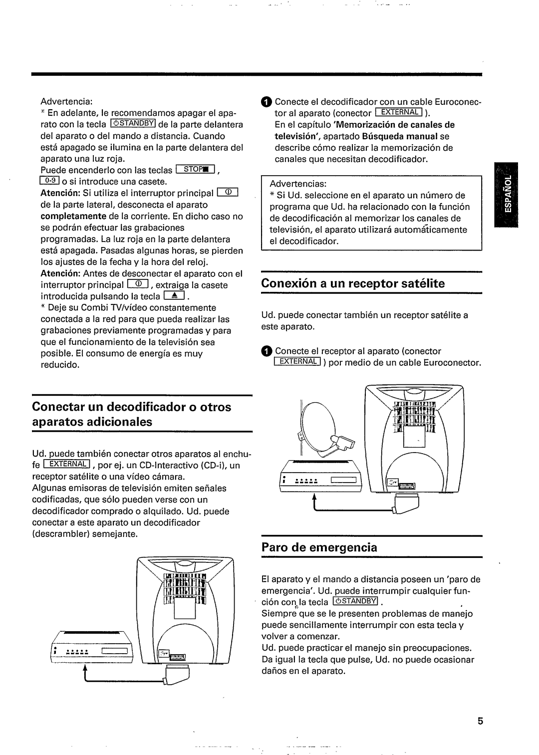 Philips TV/Video Combination manual 