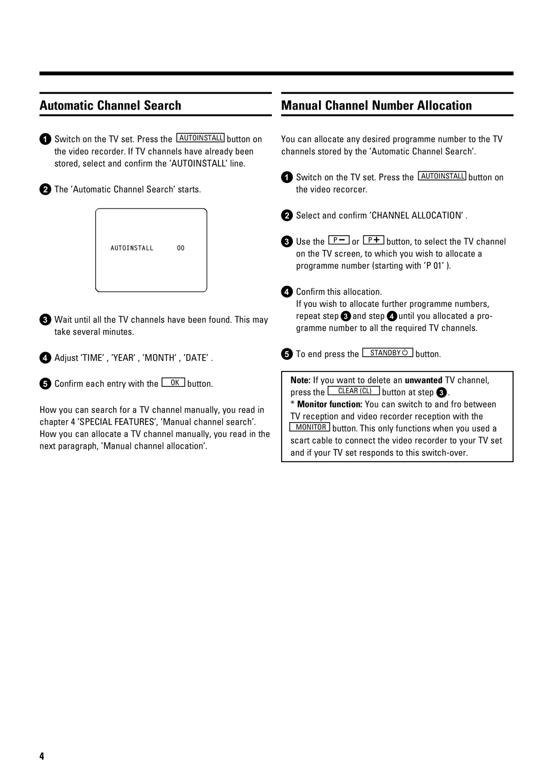 Philips TYPE VR 175 operating instructions Dx S e P 