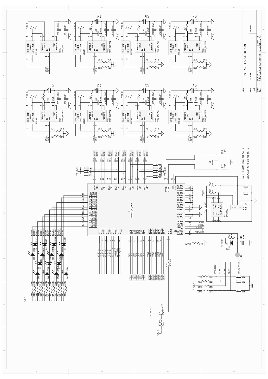 Philips UM10011 user manual ISP1521 Eval Board 