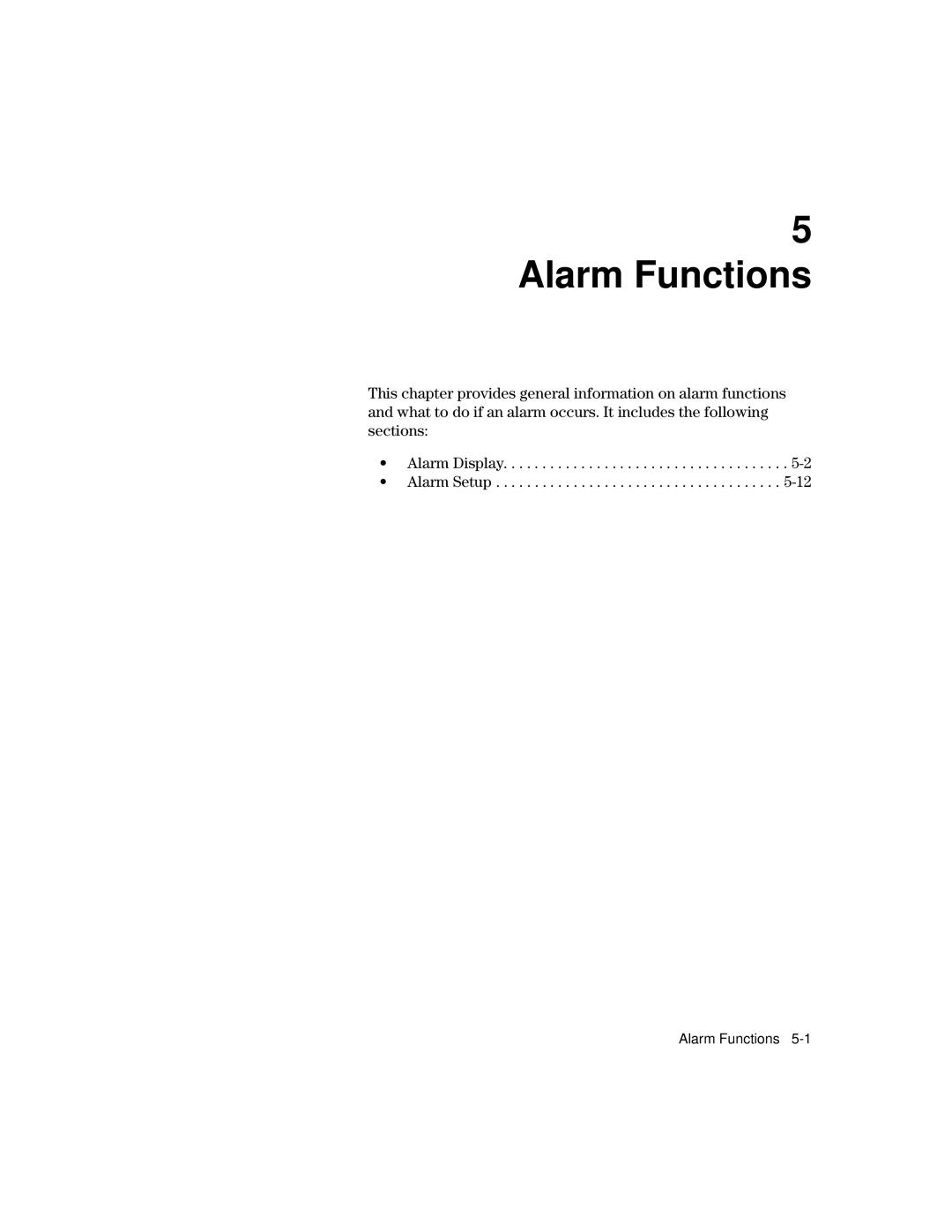 Philips V24CT, V26CT manual Alarm Functions 