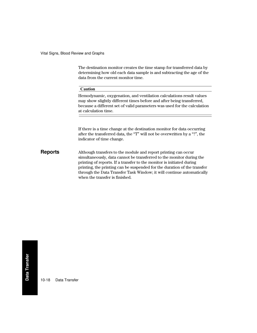 Philips V26CT, V24CT manual At calculation time, Indicator of time change, When the transfer is finished 