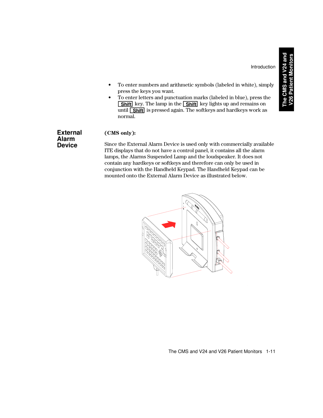 Philips V24CT, V26CT manual External Alarm Device, Until, Normal 