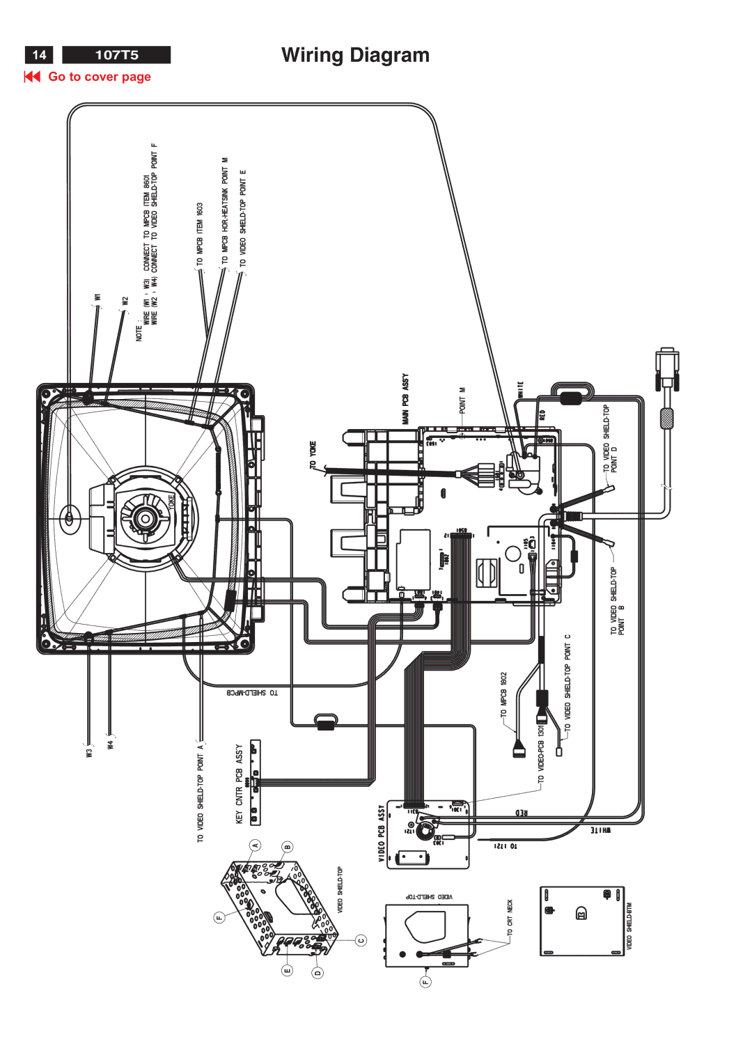 Philips V30 manual Wiring Diagram 