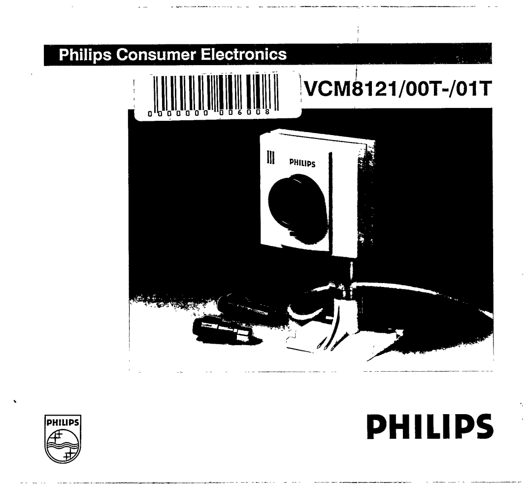 Philips VCM8121/01T manual 