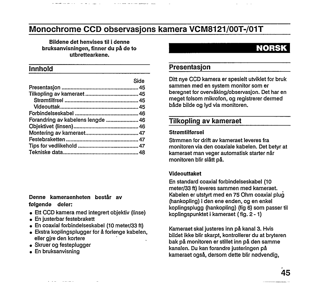 Philips VCM8121/01T manual 