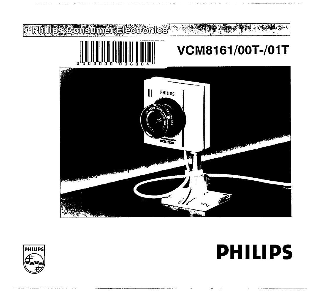 Philips VCM8161/00T manual 