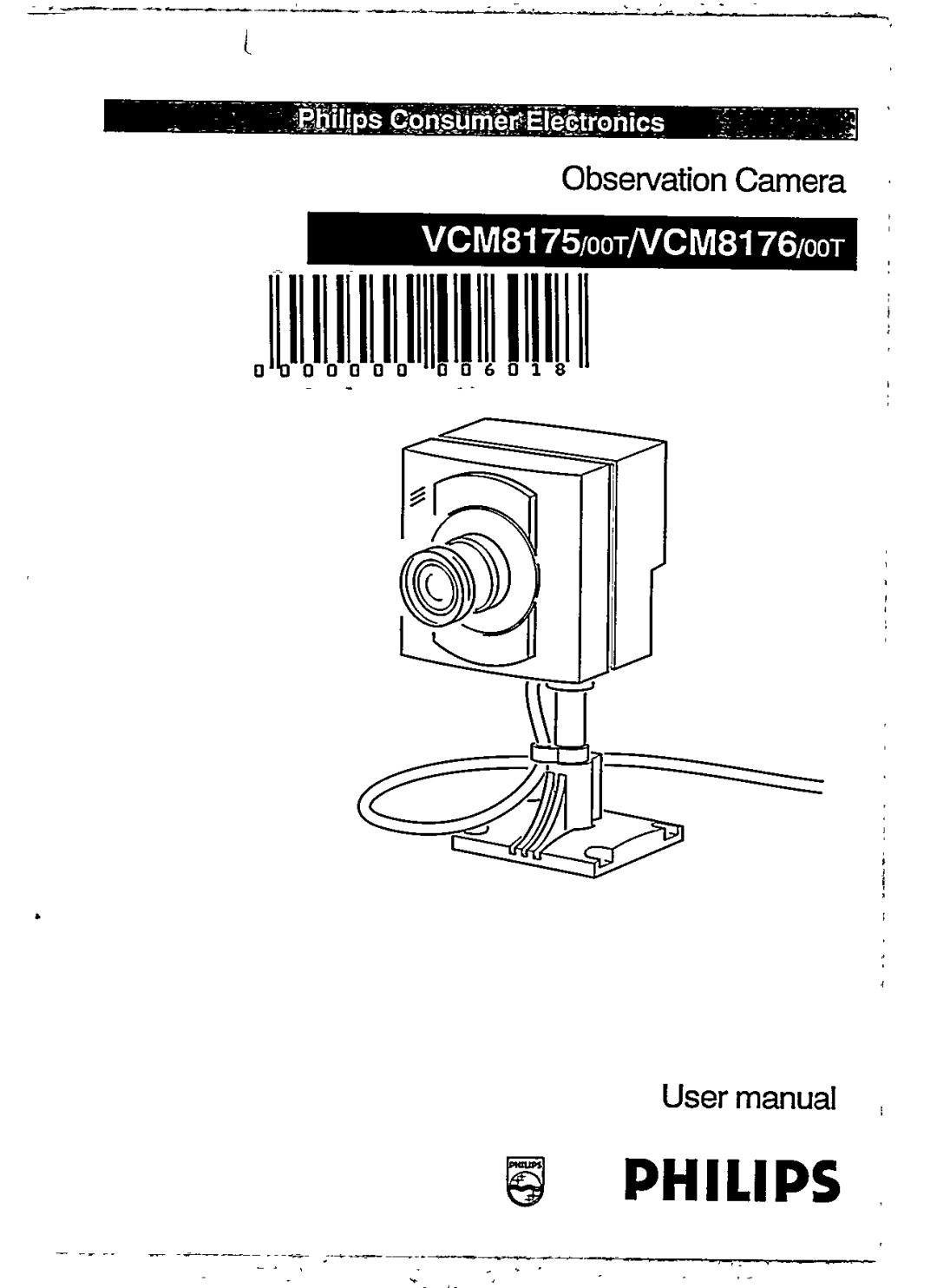 Philips VCM8175, VCM8176 manual 