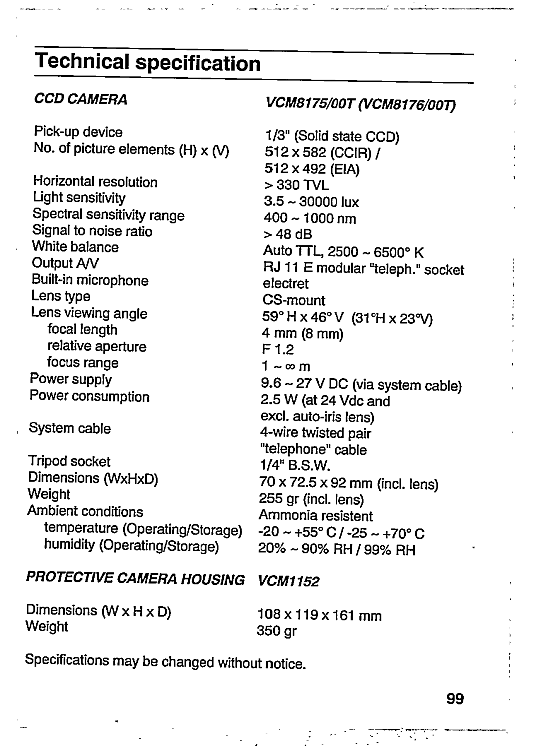 Philips VCM8175/00T, VCM8176/00T manual 