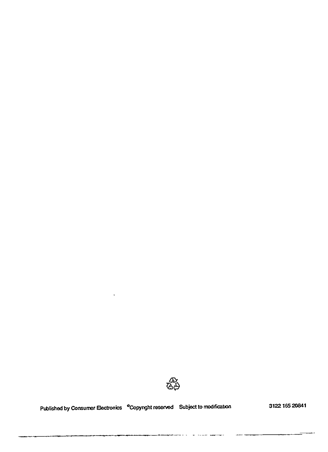 Philips VCM9176/00T, VCM9175/00T manual 