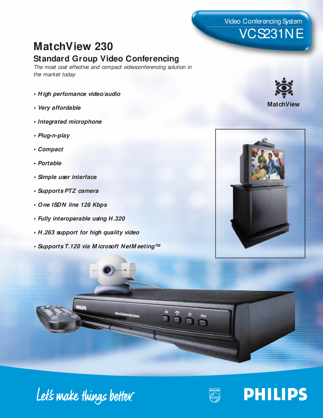 Philips VCS231NE manual 