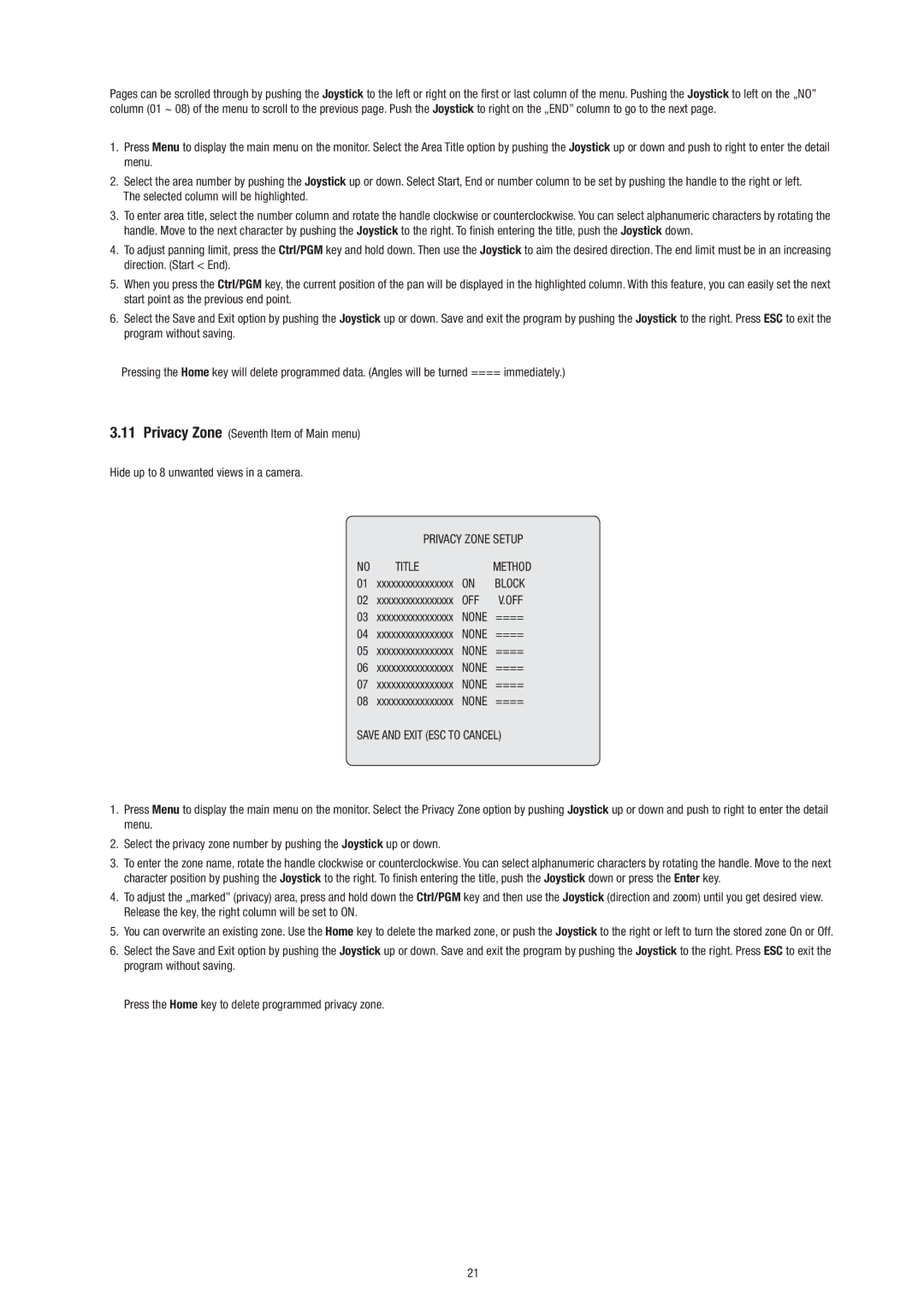 Philips Video Camera manual Off, ==== 