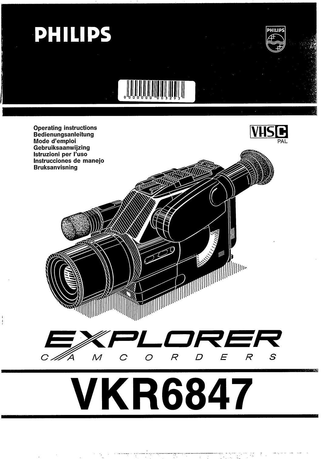 Philips VKR 6847 manual 