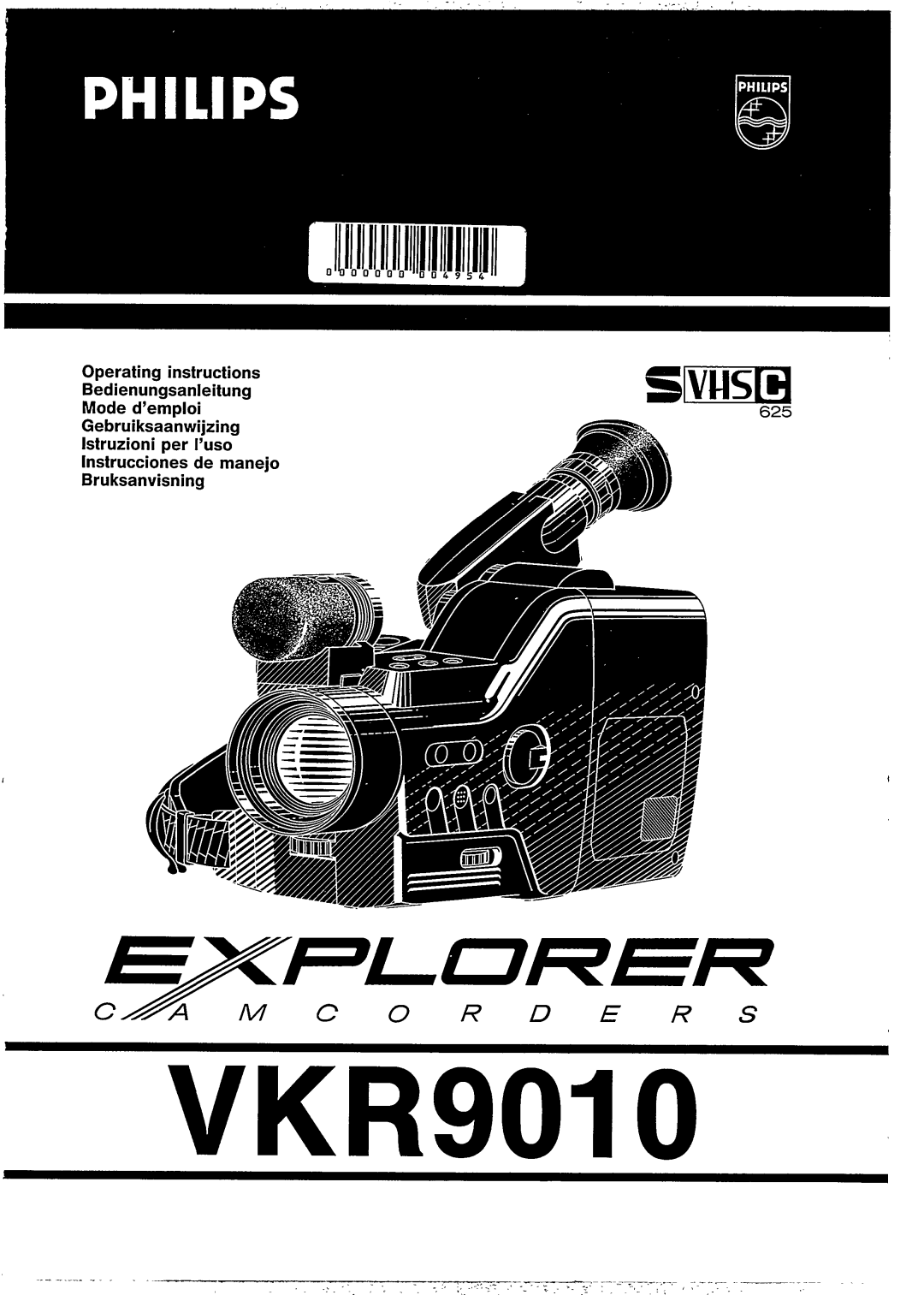 Philips VKR 9010 manual 