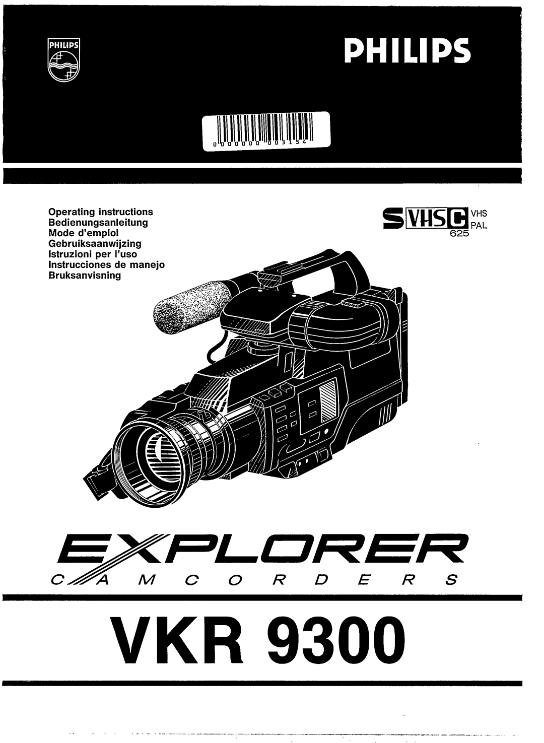 Philips VKR 9300 manual 