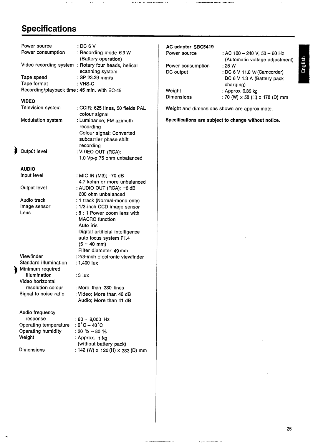 Philips VKR6853 manual 