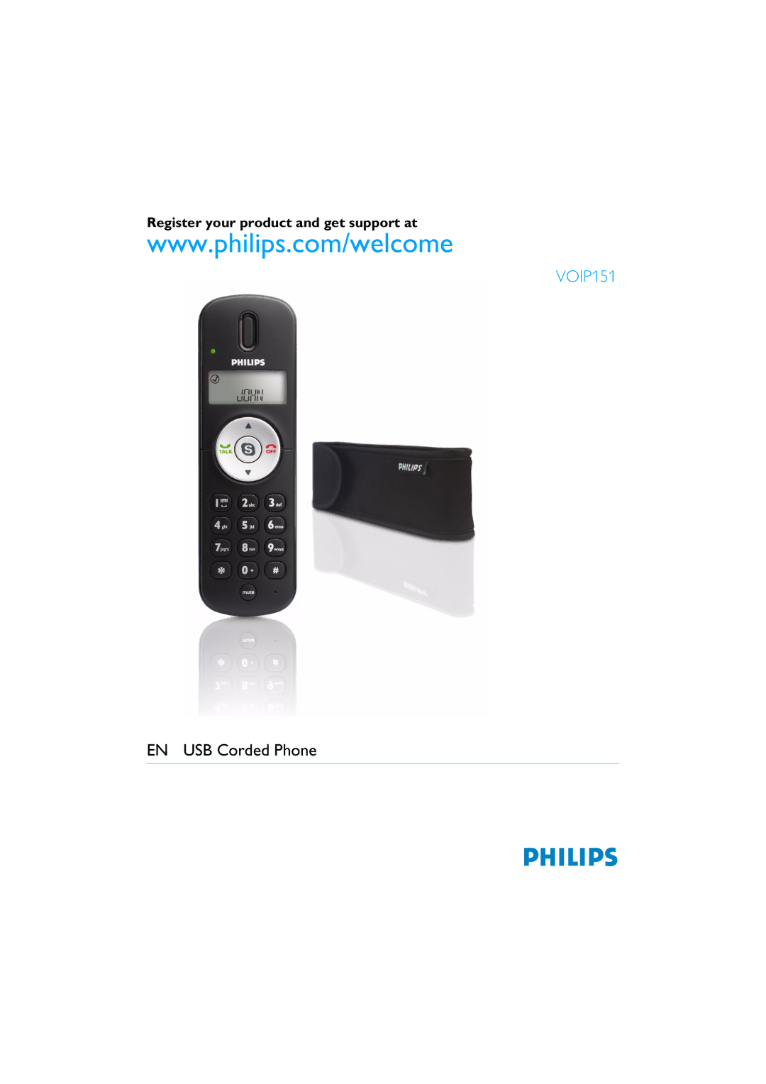 Philips VOIP151 manual 