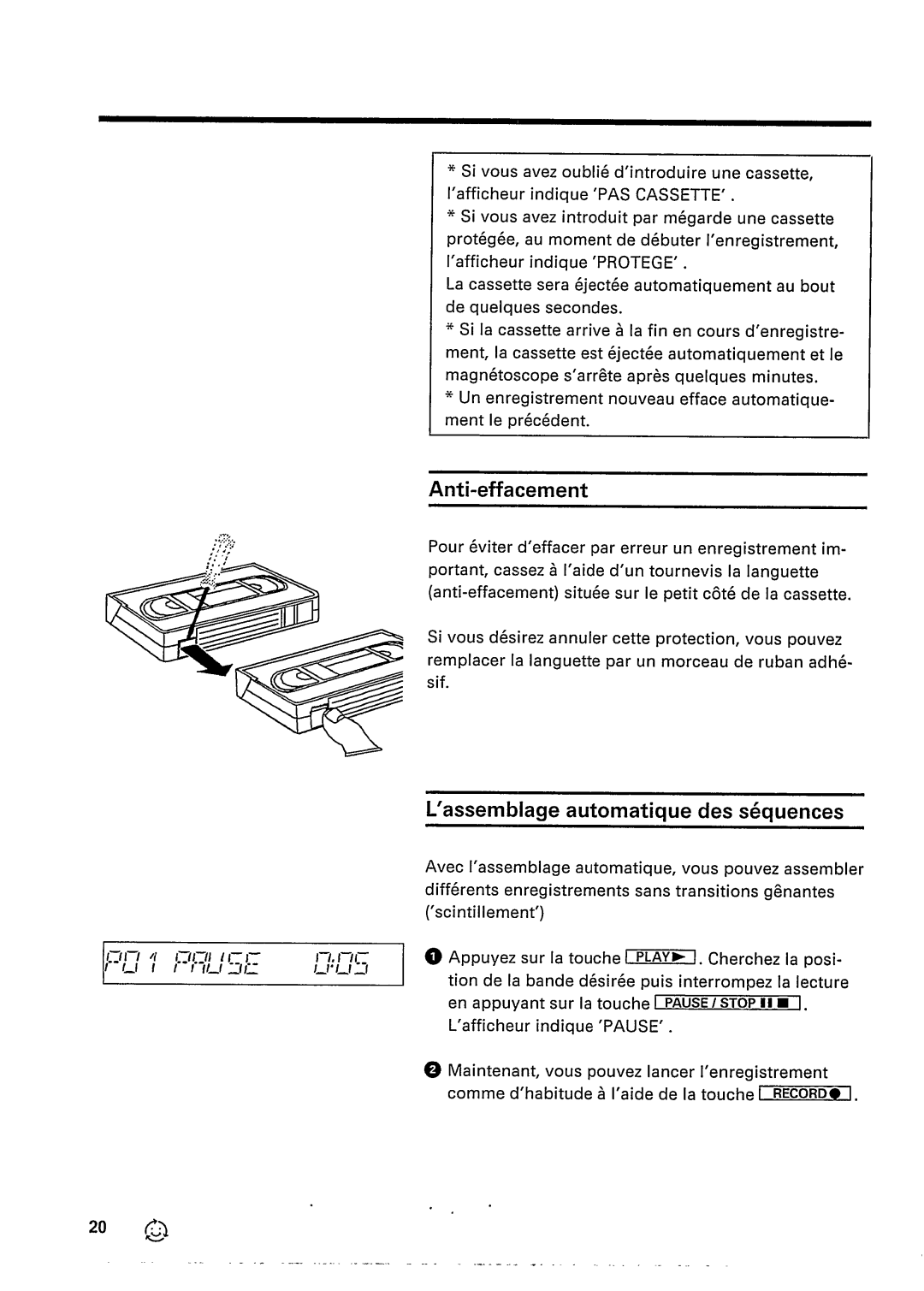 Philips VR 232 manual 