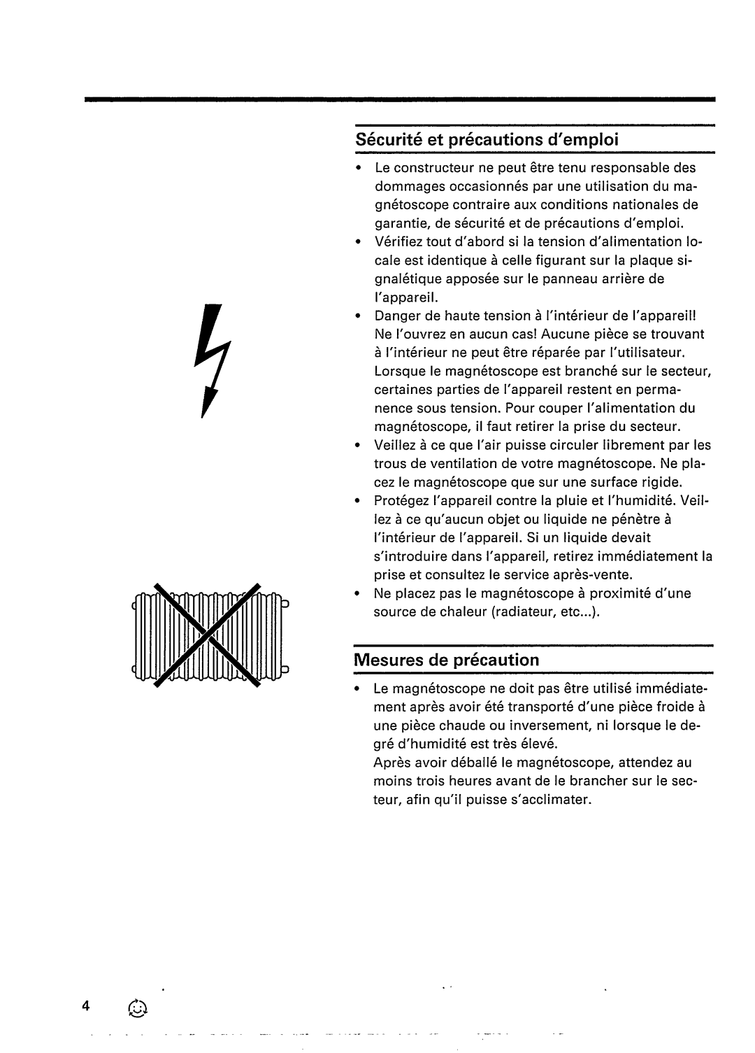 Philips VR 232 manual 