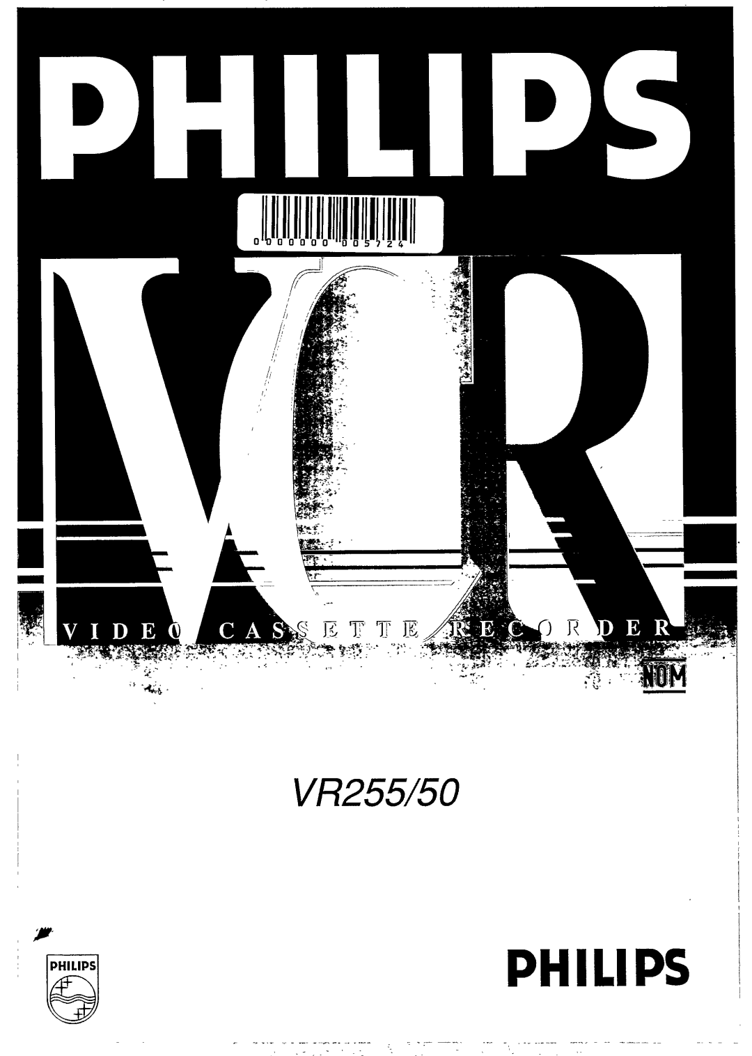 Philips VR 255 manual 