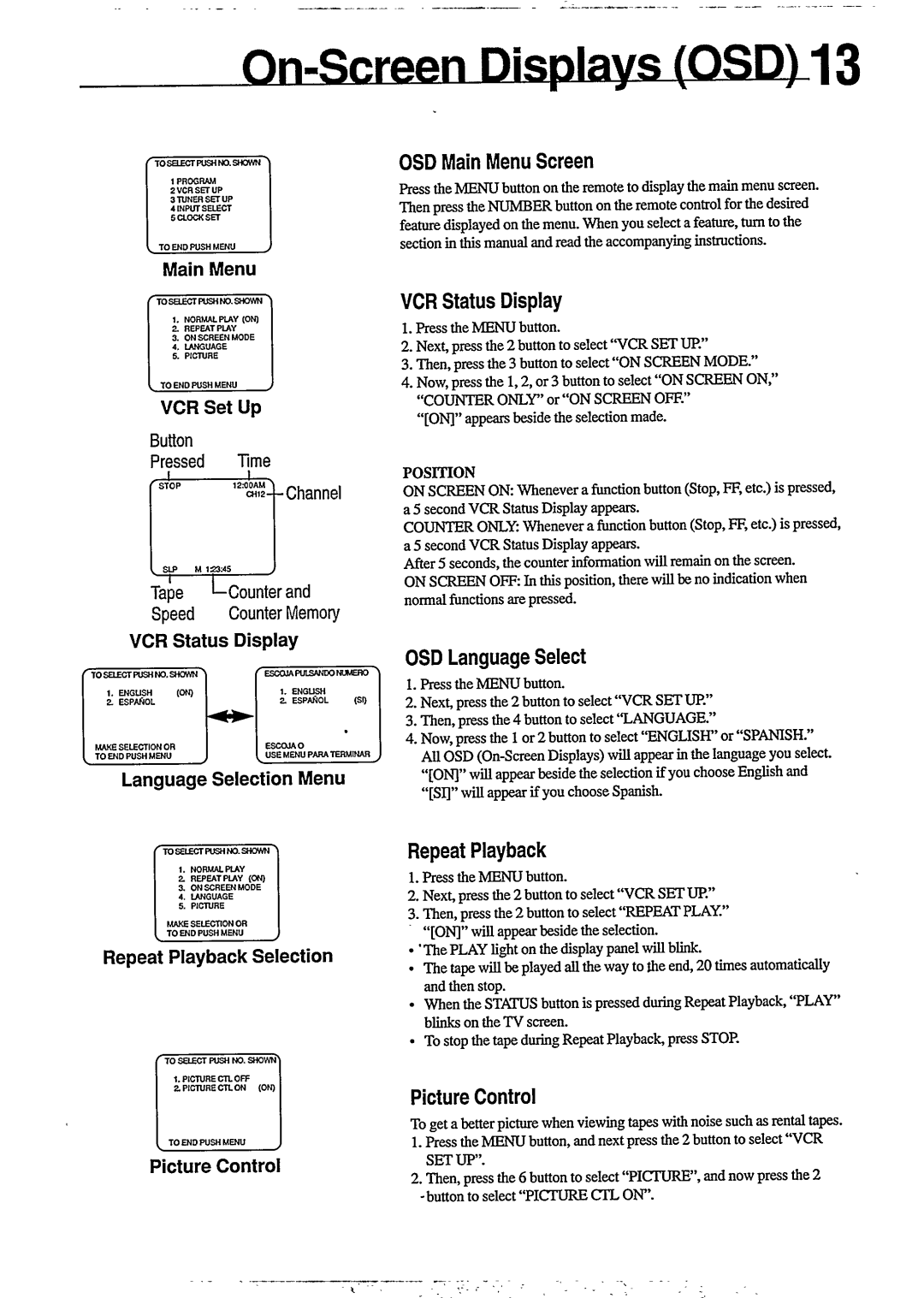 Philips VR 255 manual 
